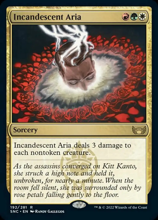 Incandescent Aria [Streets of New Capenna] - MTG Single