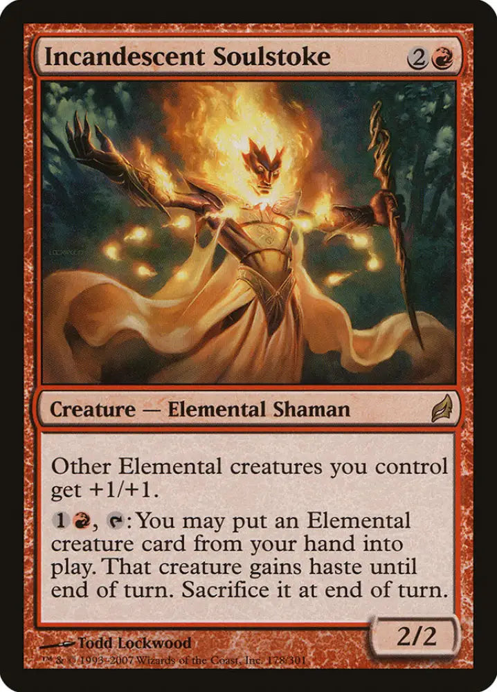 Incandescent Soulstoke [Lorwyn] - MTG Single
