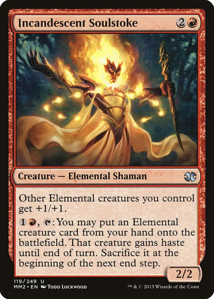 Incandescent Soulstoke [Modern Masters 2015] - MTG Single