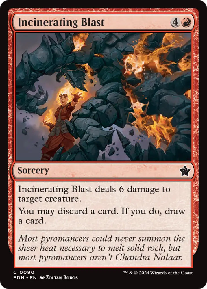 Incinerating Blast [Foundations] - MTG Single