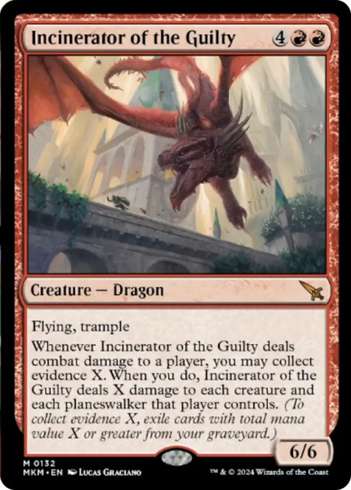Incinerator of the Guilty [Murders at Karlov Manor] - MTG Single