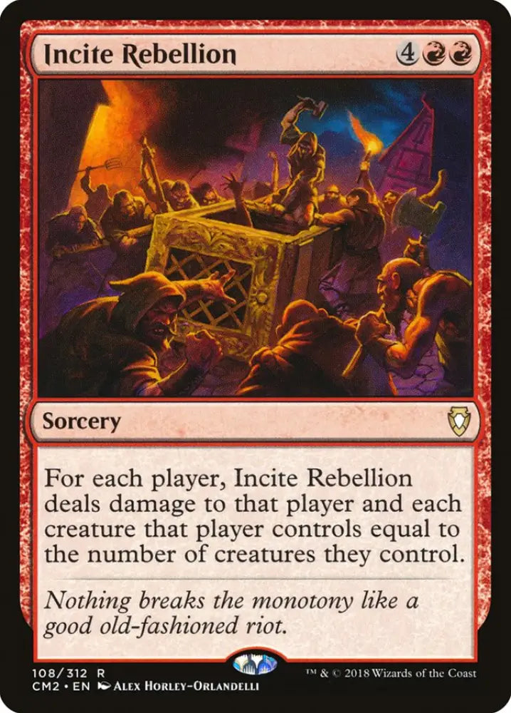 Incite Rebellion [Commander Anthology Volume II] - MTG Single