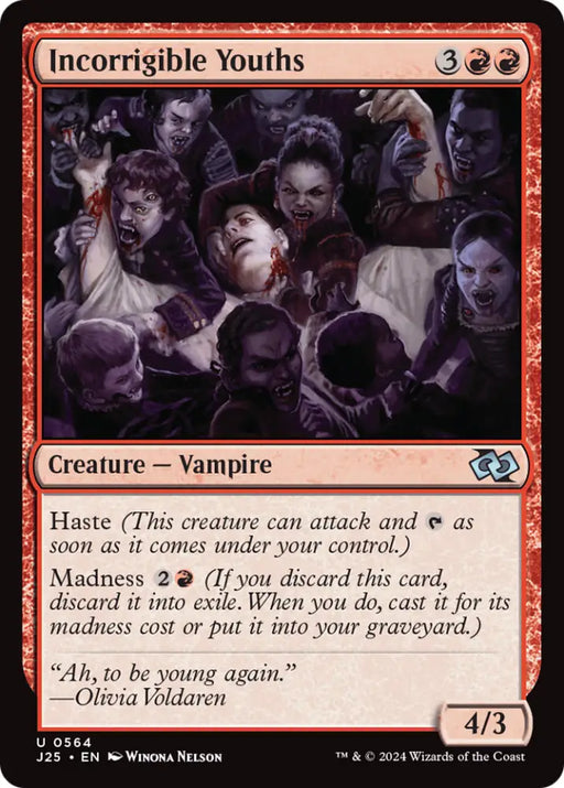Incorrigible Youths [Foundations Jumpstart] - MTG Single