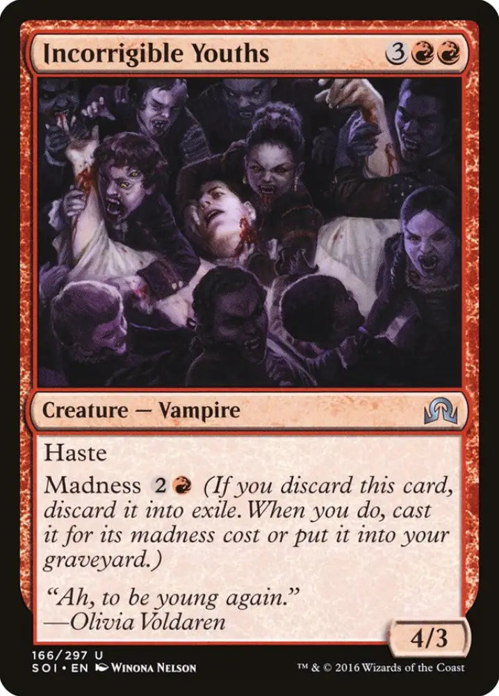 Incorrigible Youths [Shadows over Innistrad] - MTG Single