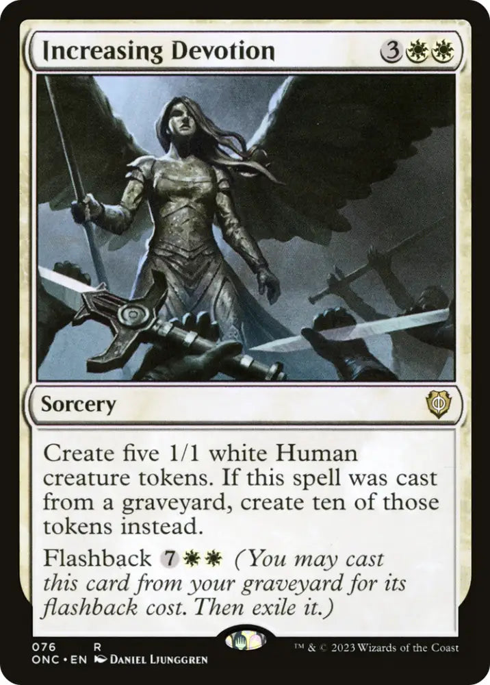 Increasing Devotion [Phyrexia: All Will Be One Commander] - MTG Single