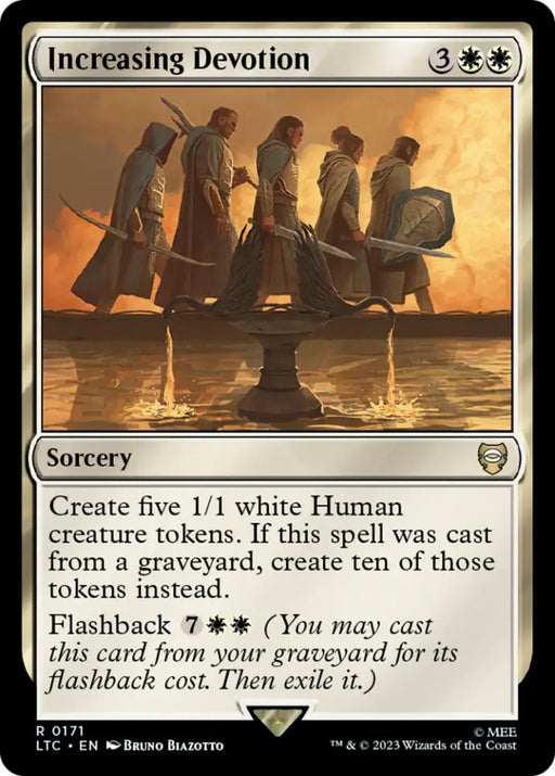 Increasing Devotion [The Lord of the Rings: Tales of Middle-Earth Commander] - MTG Single