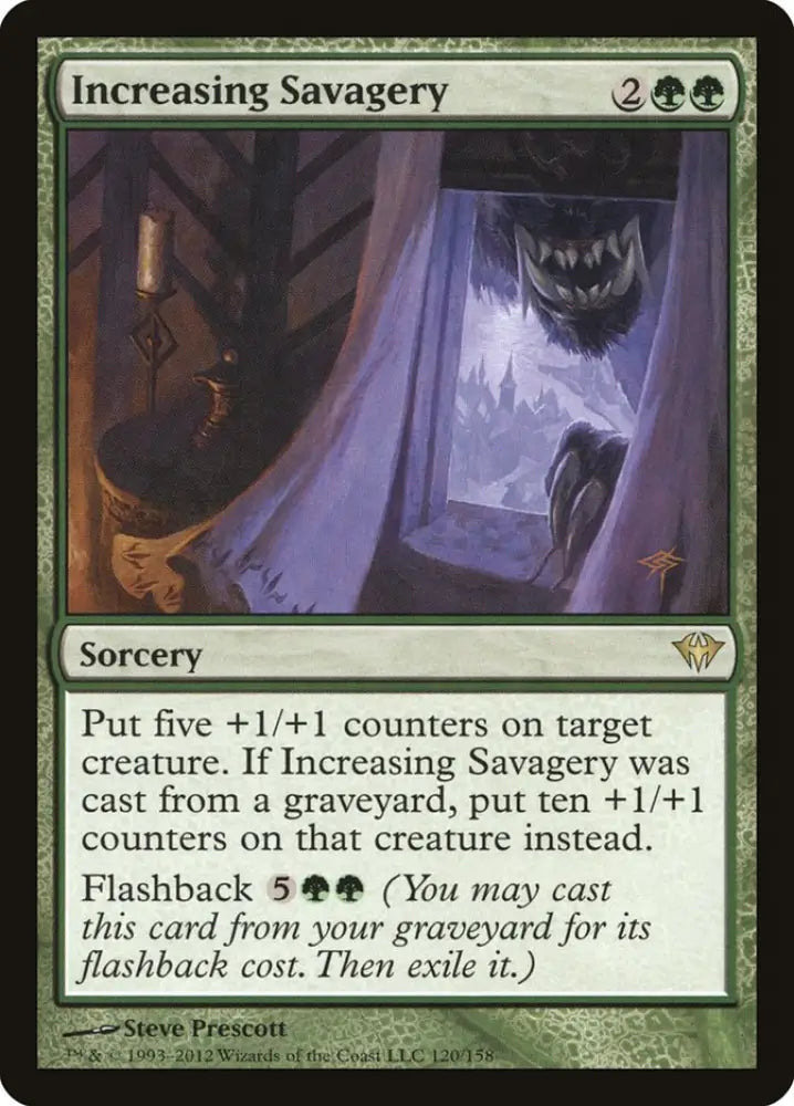 Increasing Savagery [Dark Ascension] - MTG Single