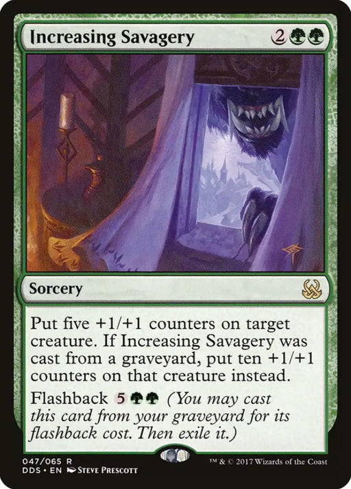 Increasing Savagery [Duel Decks: Mind vs. Might] - MTG Single