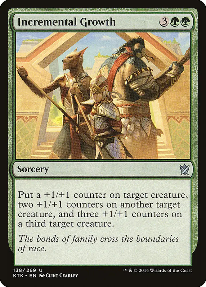 Incremental Growth [Khans of Tarkir] - MTG Single