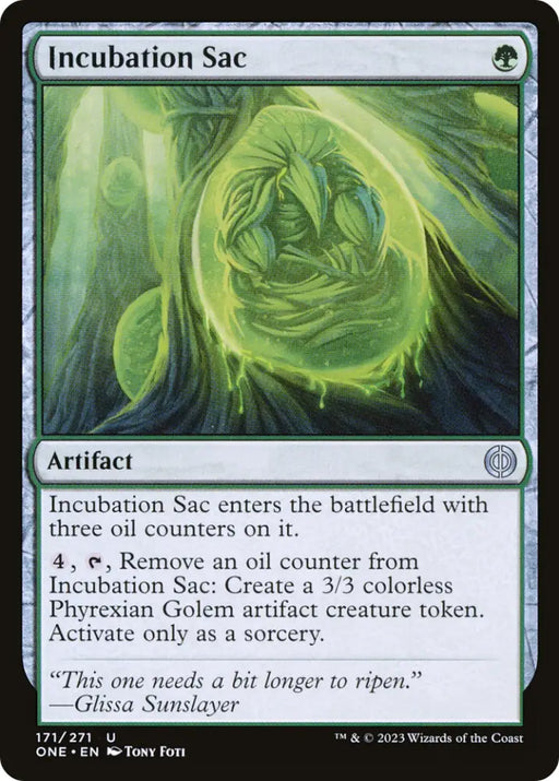Incubation Sac [Phyrexia: All Will Be One] - MTG Single