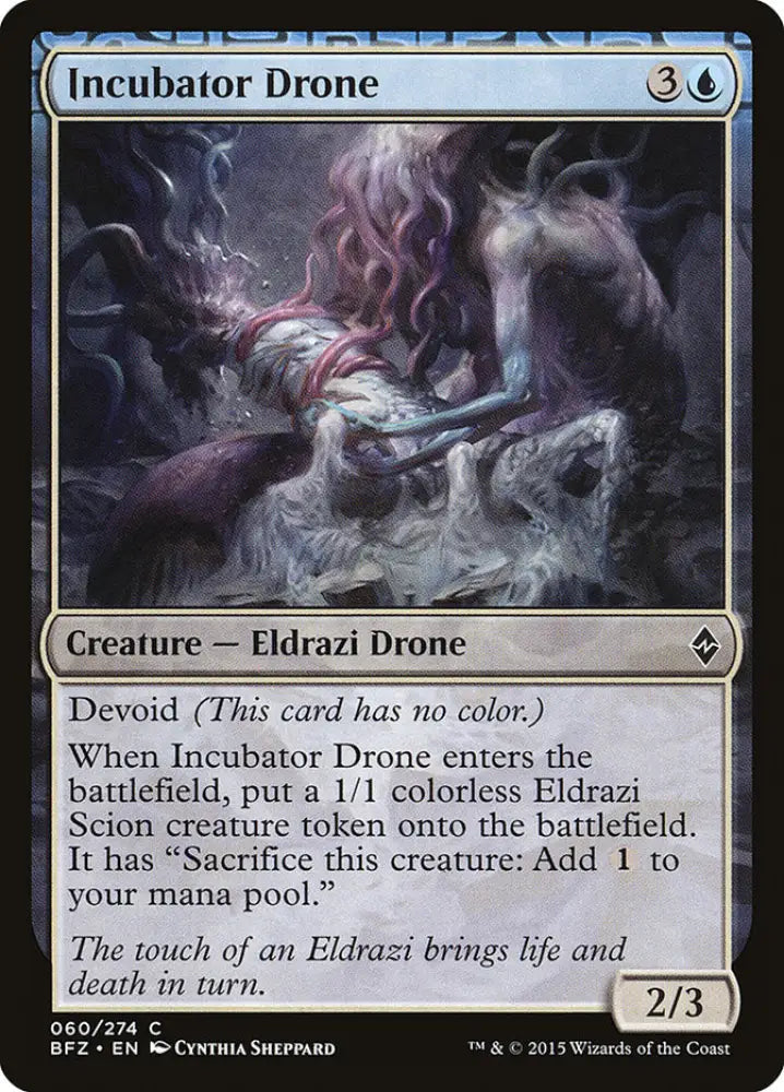 Incubator Drone [Battle for Zendikar] - MTG Single