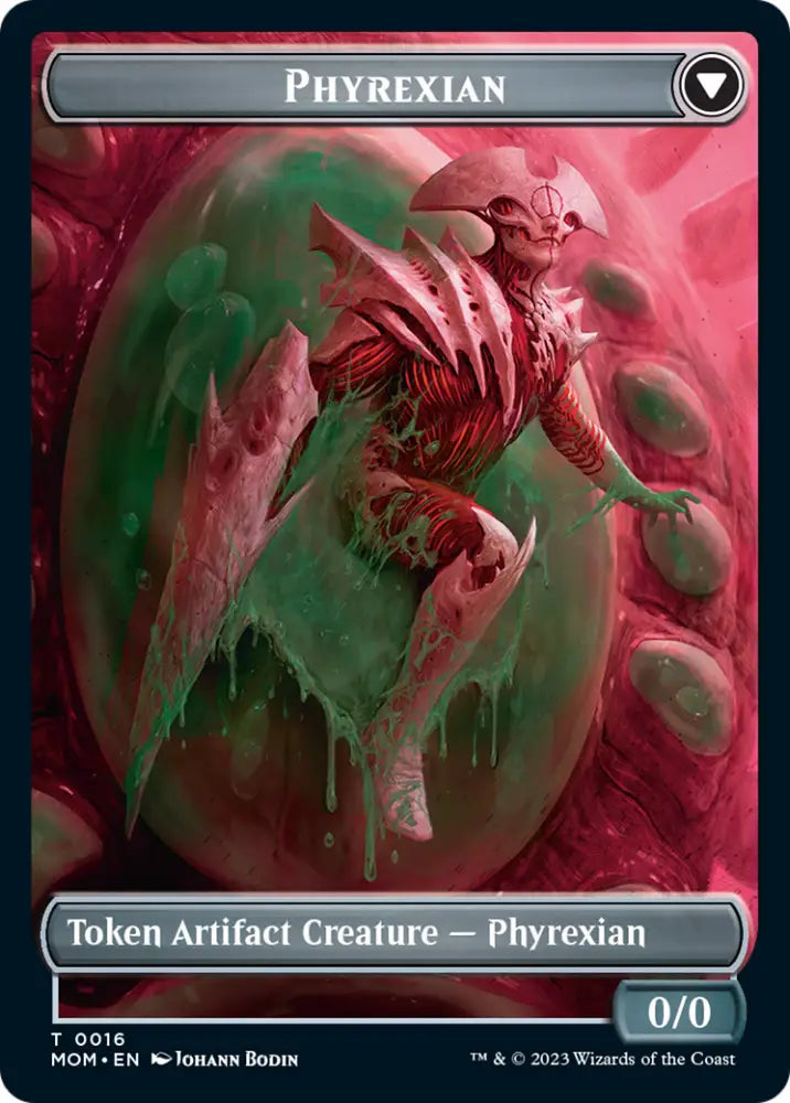 Incubator // Phyrexian (16) Double-Sided Token [March of the Machine Tokens] - MTG Single