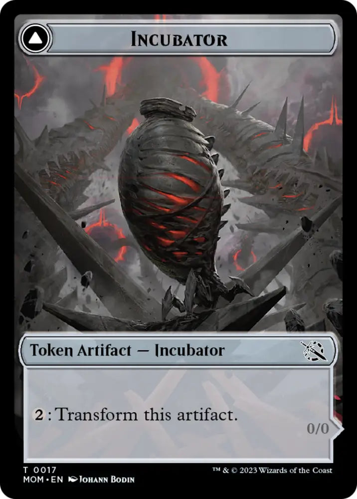Incubator // Phyrexian (17) Double-Sided Token [March of the Machine Tokens] - MTG Single