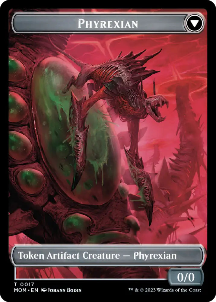 Incubator // Phyrexian (17) Double-Sided Token [March of the Machine Tokens] - MTG Single