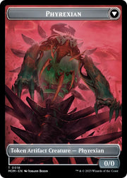 Incubator // Phyrexian (18) Double-Sided Token [March of the Machine Tokens] - MTG Single