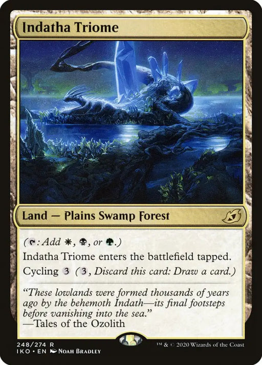 Indatha Triome [Ikoria: Lair of Behemoths] - MTG Single