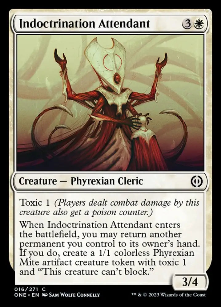 Indoctrination Attendant [Phyrexia: All Will Be One] - MTG Single