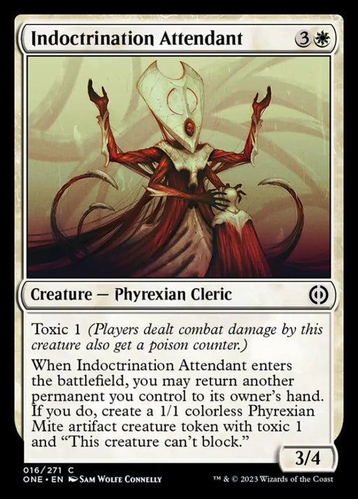 Indoctrination Attendant [Phyrexia: All Will Be One] - MTG Single