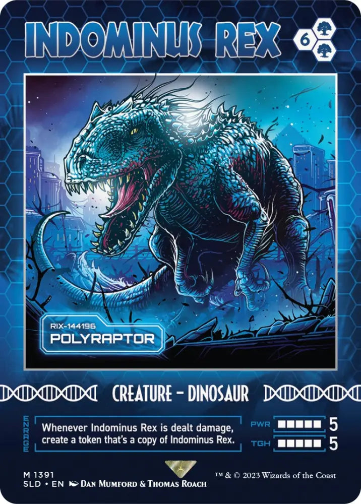 Indominus Rex - Polyraptor [Secret Lair Drop Series] - MTG Single