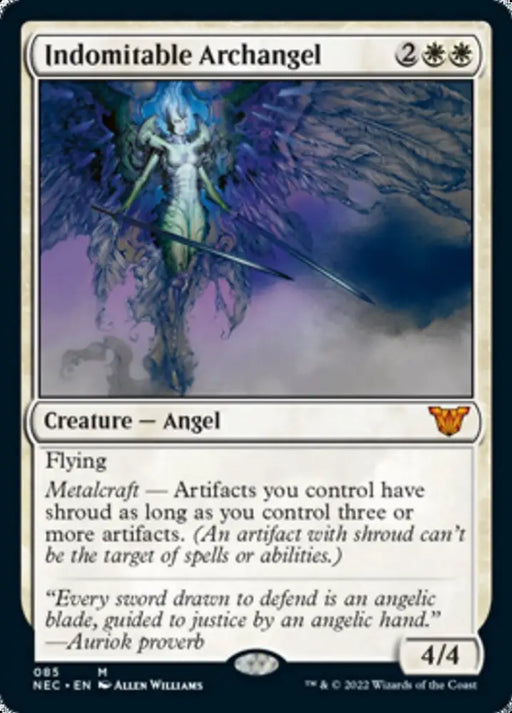 Indomitable Archangel [Kamigawa: Neon Dynasty Commander] - MTG Single
