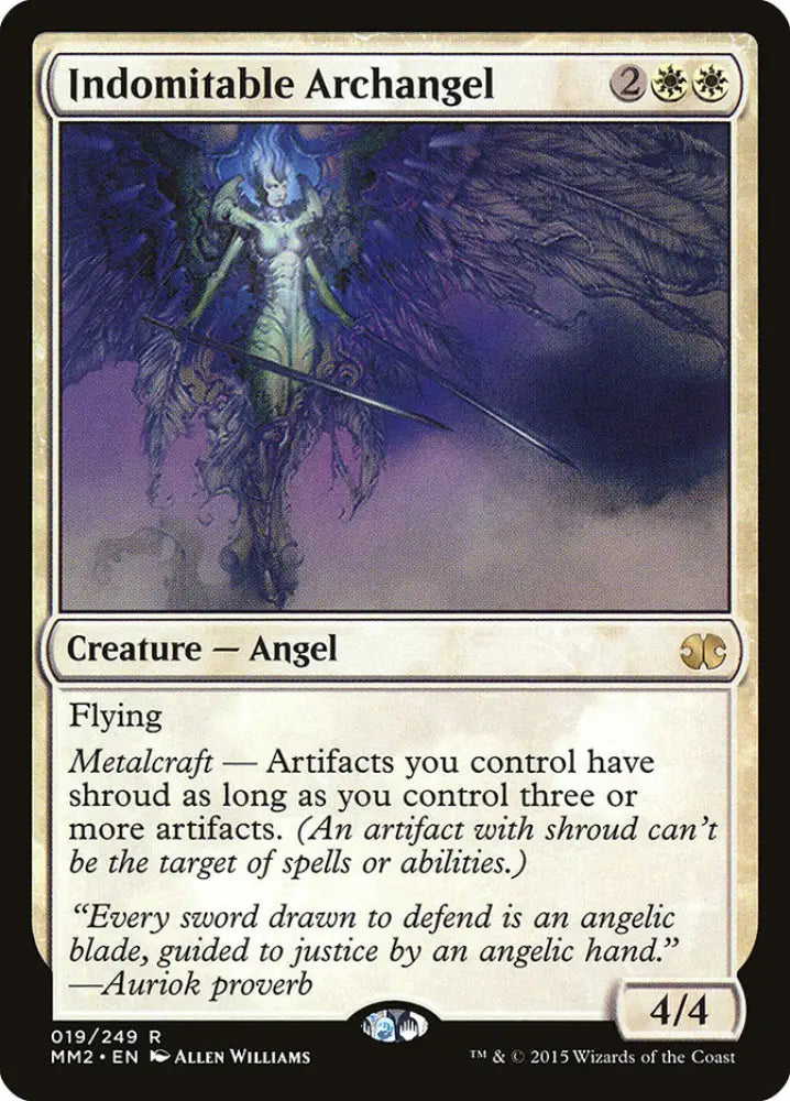 Indomitable Archangel [Modern Masters 2015] - MTG Single