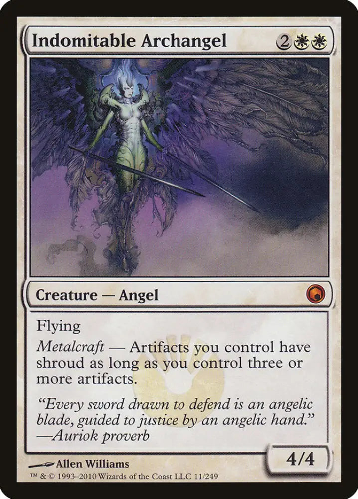 Indomitable Archangel [Scars of Mirrodin] - MTG Single