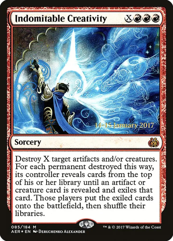 Indomitable Creativity [Aether Revolt Prerelease Promos] - MTG Single