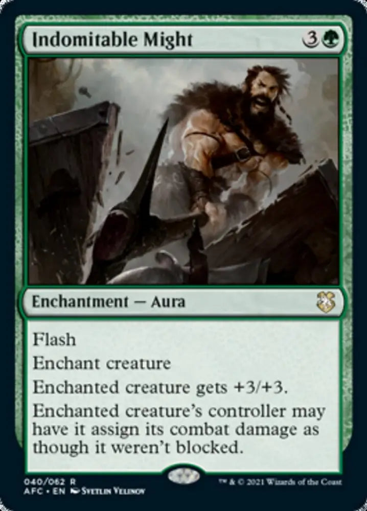 Indomitable Might [Dungeons & Dragons: Adventures in the Forgotten Realms Commander] - MTG Single