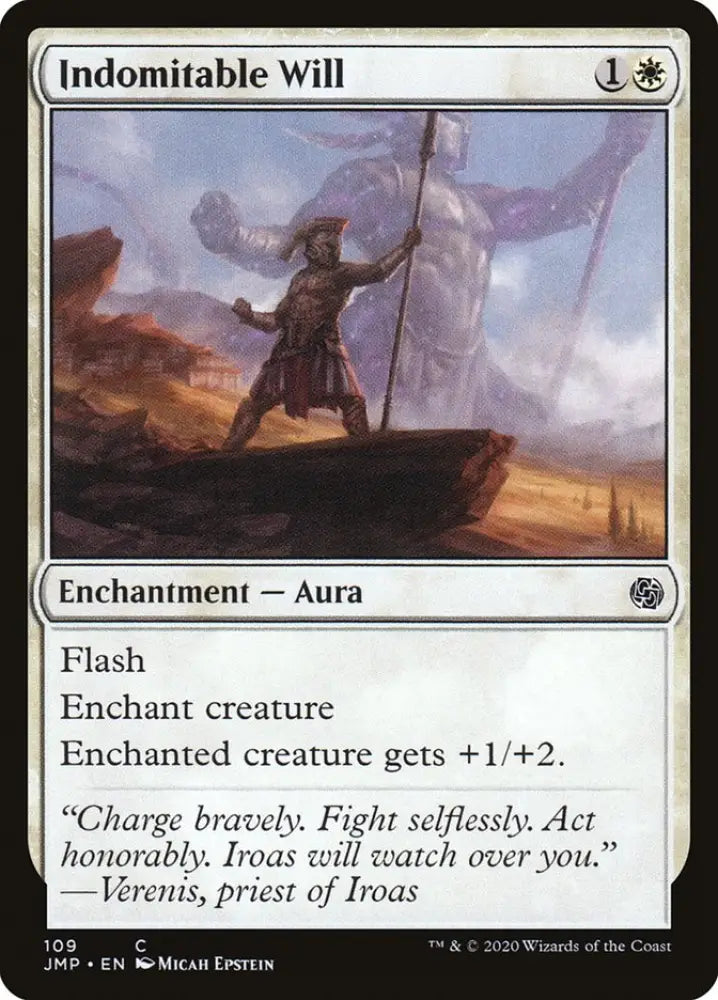 Indomitable Will [Jumpstart] - MTG Single