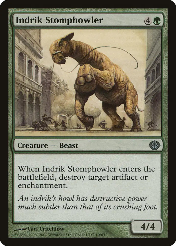 Indrik Stomphowler [Duel Decks: Garruk vs. Liliana] - MTG Single