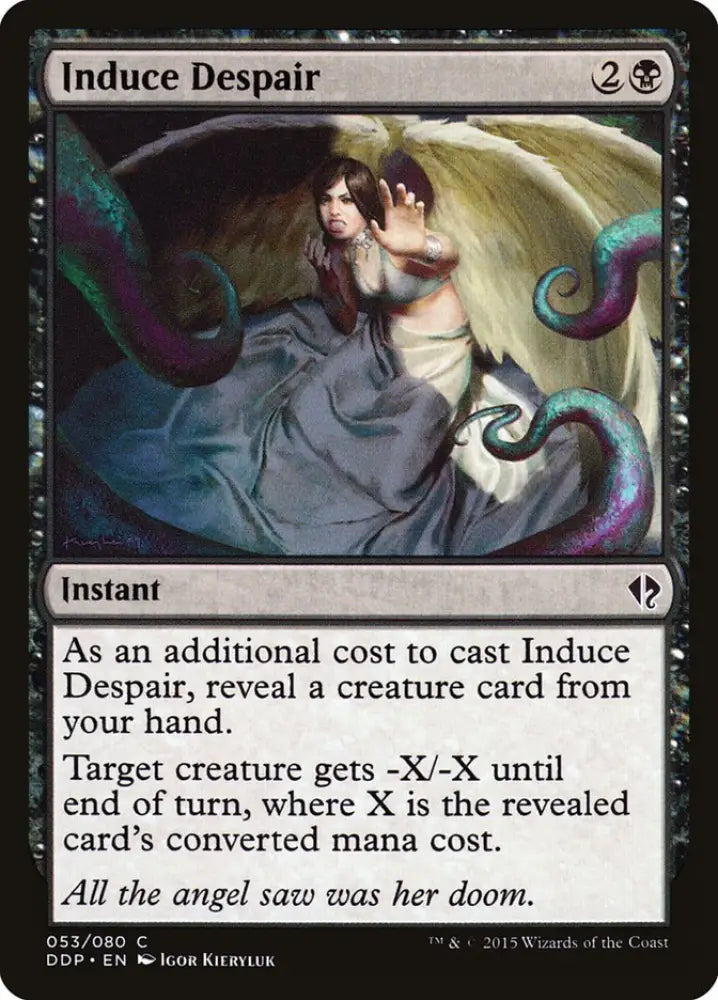 Induce Despair [Duel Decks: Zendikar vs. Eldrazi] - MTG Single