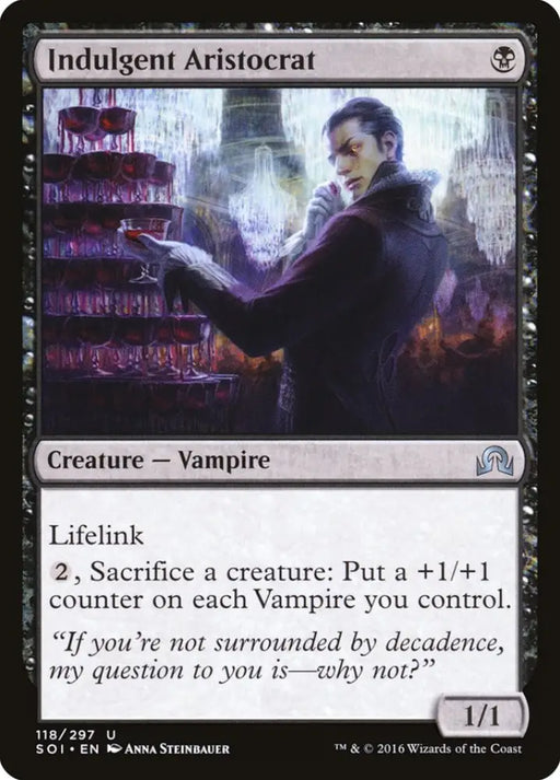 Indulgent Aristocrat [Shadows over Innistrad] - MTG Single