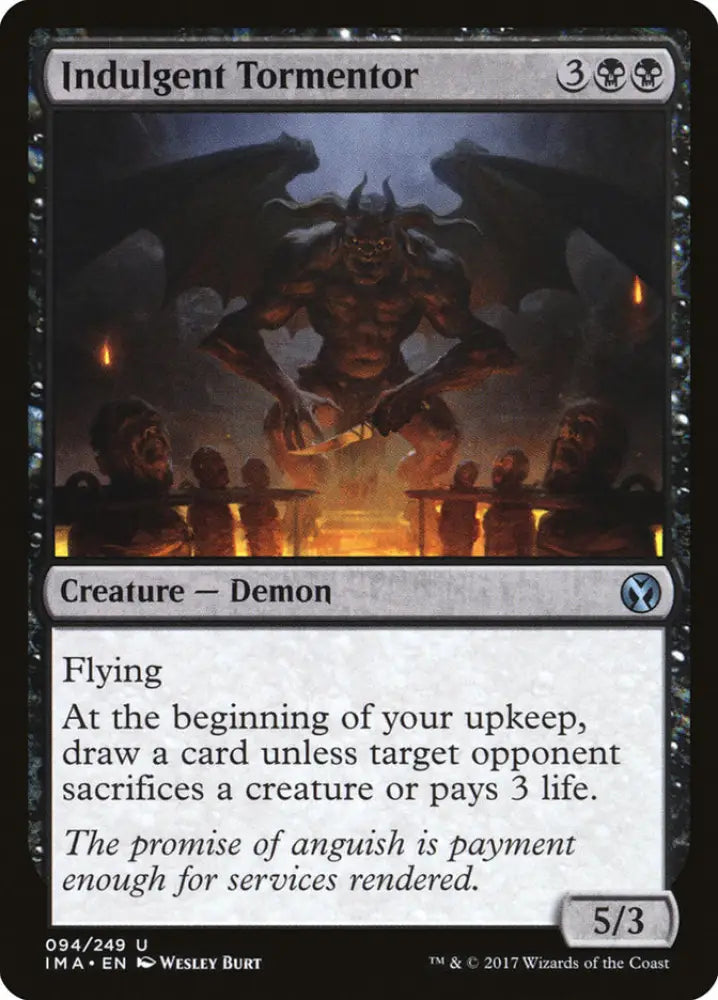 Indulgent Tormentor [Iconic Masters] - MTG Single
