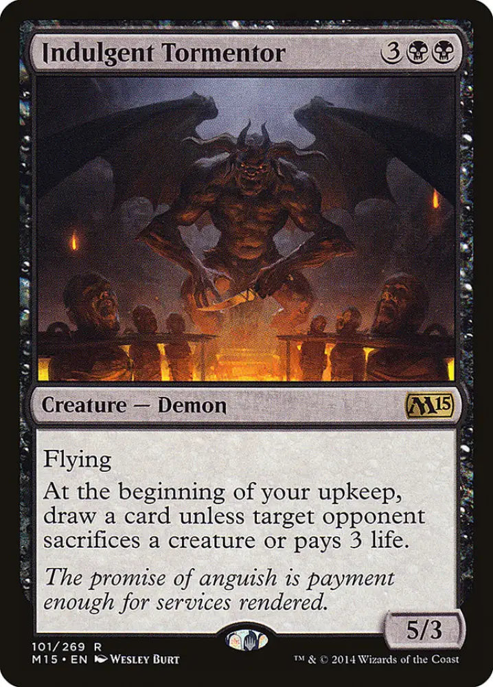 Indulgent Tormentor [Magic 2015] - MTG Single