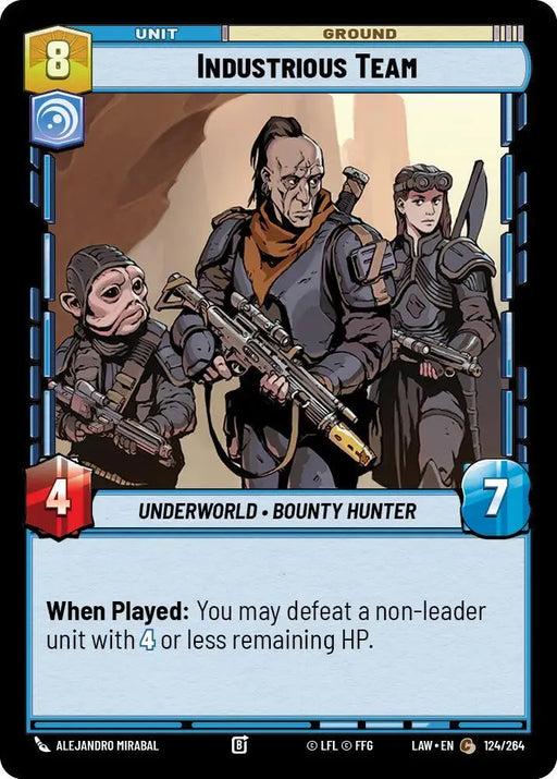Industrious Team (124/264) [A Lawless Time]