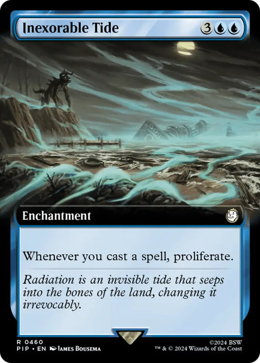 Inexorable Tide (Extended Art) [Fallout] - MTG Single