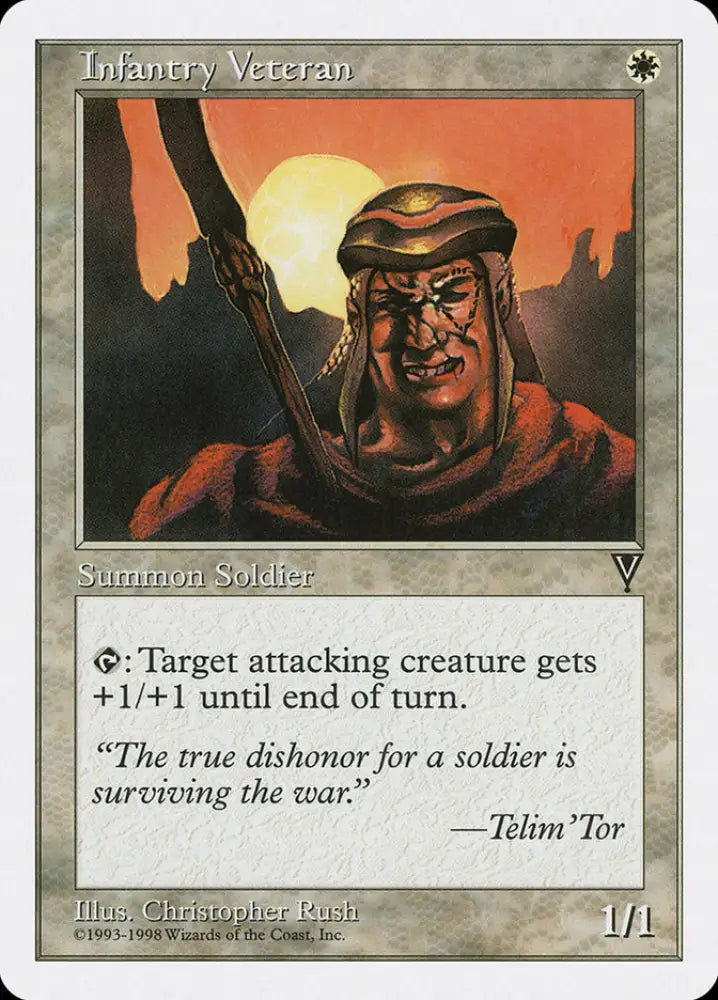 Infantry Veteran [Anthologies] - MTG Single