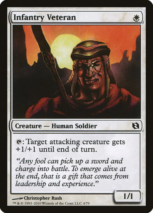 Infantry Veteran [Duel Decks: Elspeth vs. Tezzeret] - MTG Single