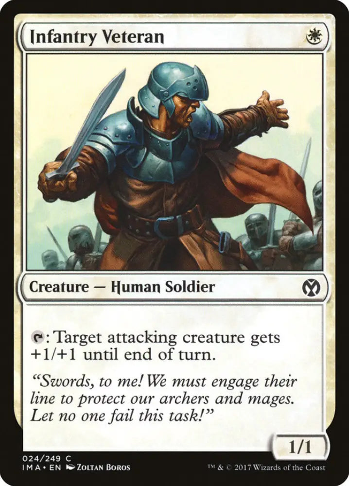 Infantry Veteran [Iconic Masters] - MTG Single