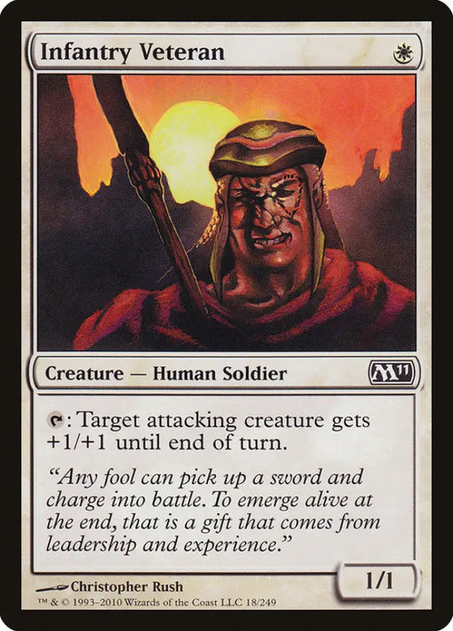 Infantry Veteran [Magic 2011] - MTG Single