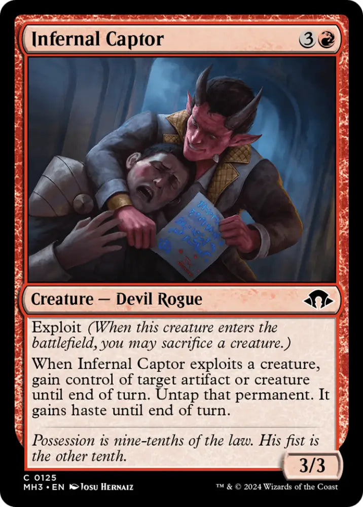 Infernal Captor [Modern Horizons 3] - MTG Single