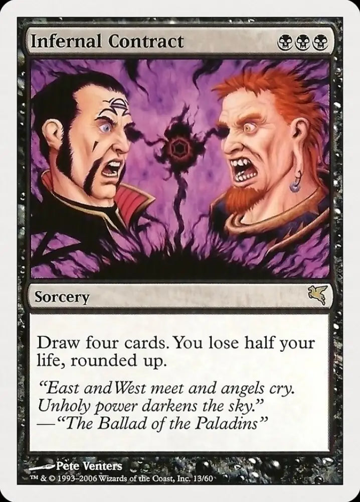 Infernal Contract [Hachette UK] - MTG Single