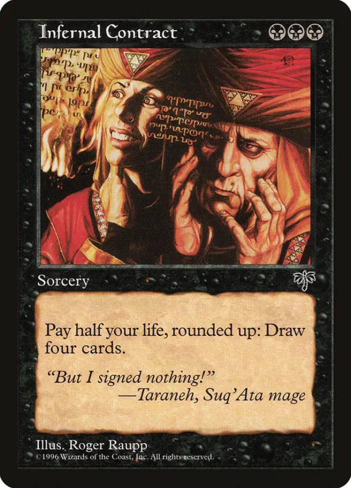 Infernal Contract [Mirage] - MTG Single