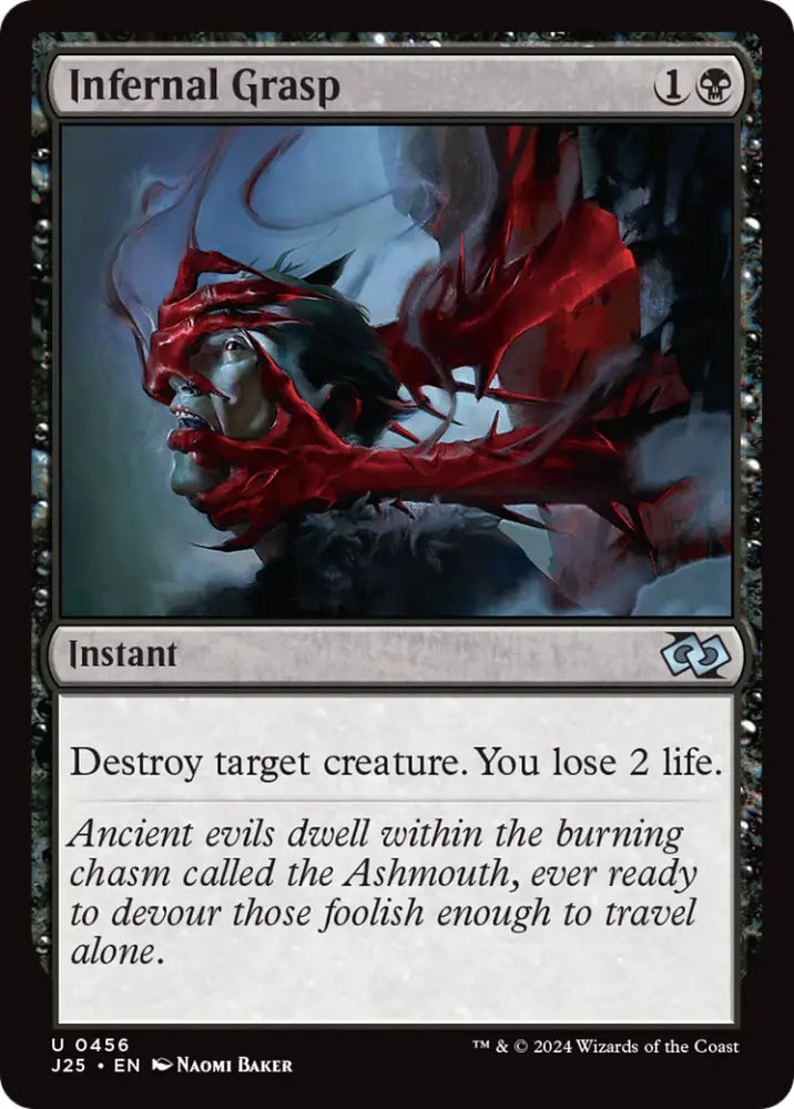 Infernal Grasp [Foundations Jumpstart] - MTG Single