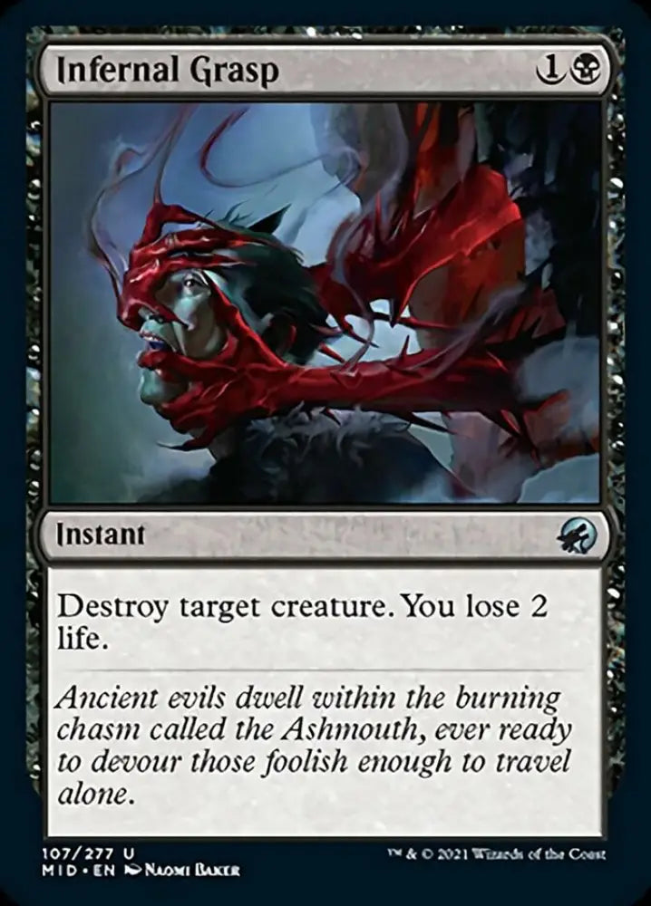 Infernal Grasp [Innistrad: Midnight Hunt] - MTG Single