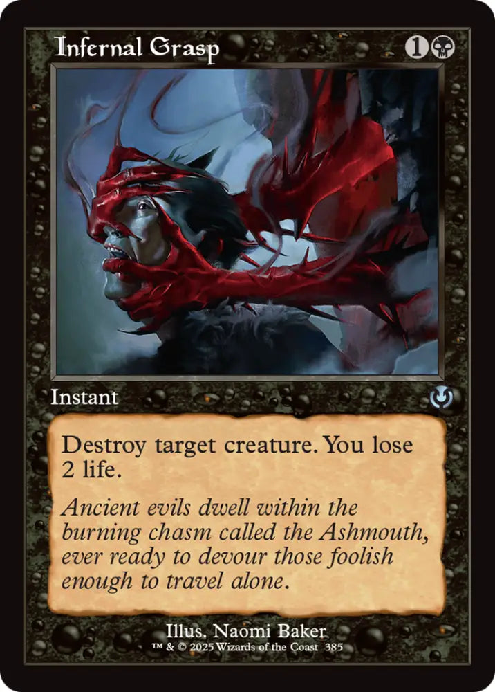 Infernal Grasp (Retro Frame) [Innistrad Remastered] - MTG Single