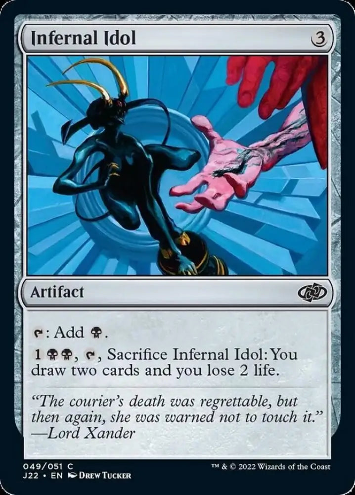 Infernal Idol [Jumpstart 2022] - MTG Single