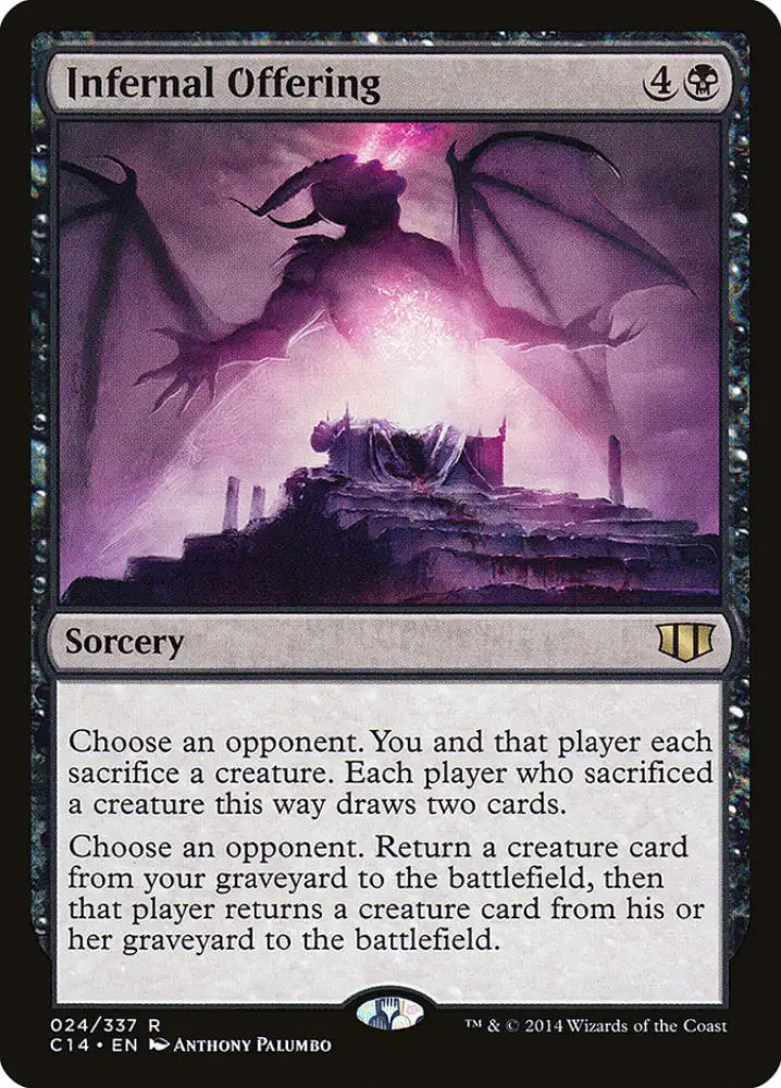 Infernal Offering [Commander 2014] - MTG Single
