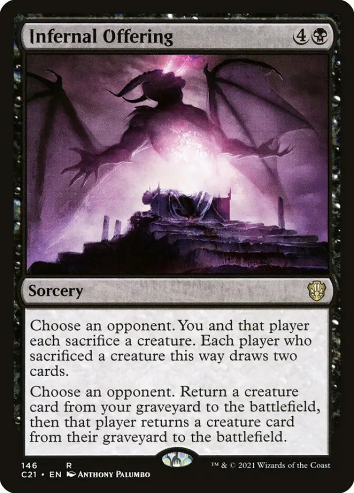 Infernal Offering [Commander 2021] - MTG Single