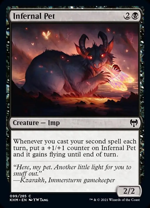 Infernal Pet [Kaldheim] - MTG Single